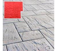 RQLSSSLMXJ Moldes de hormigón Impreso con Textura, moldes con Forma de ladrillo Impreso, moldes de hormigón con Textura Realista, moldes de hormigón para decoración de pavimentos de jardín.