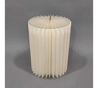 RQLSSSLMXJ Soportes cilíndricos para Fiestas, pedestales de exhibición de columnas de Papel Plegables, Columna de Papel Plegable con Tapa de PVC para decoración de Fiestas de cumpleaños, Boda
