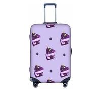 RQMPHUGNCF Blueberry Cake - Funda protectora para maleta, material de alta elasticidad para viajeros, color blanco, L, White, L