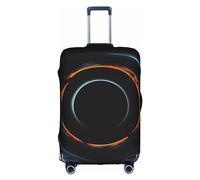 RQMPHUGNCF Mysterious Cosmic Black Holes - Funda protectora para maleta, material de alta elasticidad para viajeros, color blanco, L, White, L