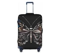 RQMPHUGNCF Science Butterfly - Funda protectora para maleta, material de alta elasticidad para viajeros, color blanco, XL, White, XL