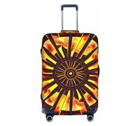 RQMPHUGNCF Turning The Flame - Funda protectora para maleta, material de alta elasticidad para viajeros, color blanco, M, White, M