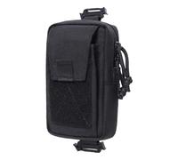 Rqrdww Backpack Attachment Pouch, Shoulder Zipper Pocket, Multi-Purpose Backpack Bag, Nylon Backpack Shoulder Pouch, Hunting Camping Accessory, Backpack Storage Pocket, Outdoor Gear Organizer