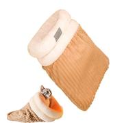 Rqrdww Cat Sleeping Bag for Indoor Cats, Burrowing Cat Bed Sleeping Bag, Winter Sleeping Hideaway, Cat Snuggle Sack, Cat Pouch Bed for Indoor Cats, Cozy Cat Sleeping Bag, Indoor Cat Burrow Bed