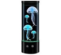 Rqrdww Electric Jellyfish Lamp, 7 Colors Changing Jellyfish Tank, Jellyfish Table Lamp, USB Powered Jellyfish Night-Light, Jellyfish Nightlight For Living Room, Color Changing Jellyfish Lamp