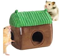 Rqrdww Hammock Warm Bed, Small Animal Cage, Small Animal Tube House, Hamster Warm Bed, Guinea Tunnel House, Double-Sided Velvet, Warm Fleece Bed, Adorable Shape Pet Bed