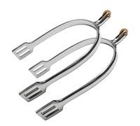 Rqrdww Horse Spurs for Men, Rotating Copper Gear Spurs, Cowboy Spurs for
