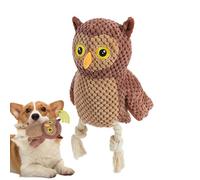 Rqrdww Owl Dog Toy, Squeaky Dog Toy, Interactive Dog Chew Toy, Chew Squeaky Toy for Dogs, Pet Chew Toy Owl, Dog Toy for Small Dogs, Medium Dog Chew Toy, Large Dog Interactive Toy