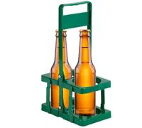 Rqrdww Portable Beer Rack, Foldable Beer Carrier, Handheld Beer Holder, Wine Carrier, Whiskey Bottle Carrier, Picnic Beer Holder, BBQ Trip Beer Carrier, Camping Drink Carrier, Beer Holder Basket
