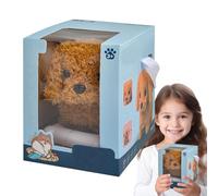 Rqrdww This Interactive Plush Robot Puppy Mimics The Actions of A Real Dog, Including Walking, Barking, and Wagging Its Tail. Its Movements Provide an Engaging Experience for Children