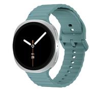 RR CUSTOMS BAD BOYS Correa Compatible con Samsung Galaxy Watch 8 (40/44mm) | Glaxy Watch 8 Classic, Silicona Suave Liso u Ondulado | Pulsera Deportiva Resistente y Transpirable (PINE NEEDLE ONDA)