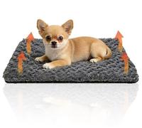 Rr tianshi Cama grande para perros, almohadilla autocalentable para mascotas, lavable, suave, calmante, antiansiedad, lujosa cama cálida para gatos de interior, colchón de rejilla esponjosa para