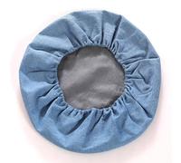 Rr tianshi Fundas redondas para taburetes grandes con bandas elásticas, funda de asiento de silla grande, funda de cojín duradera para taburete tatami para el hogar, oficina, silla de bar (50 x 50 x