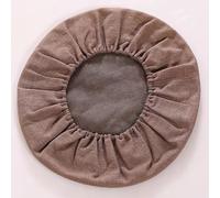 Rr tianshi Fundas redondas para taburetes grandes con bandas elásticas, funda de asiento grande para silla, funda de cojín de tatami duradera para el hogar, oficina, bar, silla (40 x 40 x 6 cm, C)