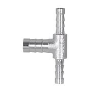 RRBXXUYN 8-6-8mm Hose OD 3 Way Pipe Fitting tee Shaped Reducing Coupler Connector