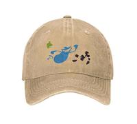 RRCRUHG Clásica Gorra de béisbol Sígueme en el de sueños Hombres Mujeres Juego Desgastado Lavado Vintage de Resorte Ajustable para Exteriores Ajustable Algodón Sombrero