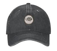 RRCRUHG Gorra clásica de béisbol Cartel Antiguo Armas de Fuego Logo Antiguo 1800S para Hombre Streetwear Hombre Lujo Golf Hombre Deporte Ajustable para Mujer Ajuste de algodón Sombrero
