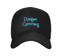 RRCRUHG Gorra clásica de béisbol galesa Aprendiz Dysgwr Cymraeg Wild Ball Golf Man Hombre Invierno Casual Transpirable Ajustable Camiseta de algodón para Mujeres
