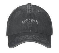 RRCRUHG Gorra de béisbol clásica Accesorios de Moda Canciones TRISTES Impresas En Invierno de Caballo de Sol para Hombres Gorra Casual de algodón Ajustable y Transpirable para Chica