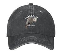 RRCRUHG Gorra de béisbol clásica Zarigüeya Regalo Divertido de susurrador de zarigüeyas Me encantan Las zarigüeyas Amante de la zarigüeya Moda Playa Mujeres Ajustable Hombre Ajuste algodón Deportivo