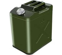 RRHCW Bidón De Gasolina,Barril De Gasolina De Acero Inoxidable 10L-60L Garrafa Gasolina Deposito Gasoil Lata De Gasolina Y Diésel En Metal Bidón De Combustible De Boquilla-10L