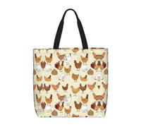 RRhgipp A Brood Of Chickens - Bolsa de lona plegable para la compra