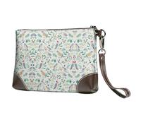 RRhgipp Bird And Flower - Cartera de mano para mujer, estilo casual, formal, de piel, para novia, amiga, para noche