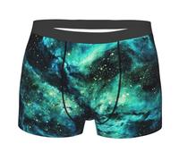 RRhgipp Bóxer para hombre con diseño de osos esqueleto bailando, paquete de ropa interior transpirable que absorbe la humedad, no se sube, regalo, Negro, L-XXL