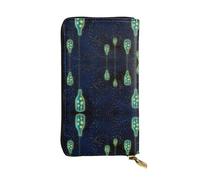 RRhgipp Hermosa botella de Under The Night Sky - Cartera larga de piel con bloqueo RFID, tarjetero para mujer, para teléfono, bolso de viaje para regalo