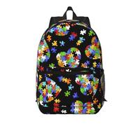 RRhgipp Mochila de viaje para laptop de 17 pulgadas con diseño de rompecabezas de concienciación sobre el autismo, para niños, niñas, mujeres, hombres de negocios, bolsa de computadora de regalo