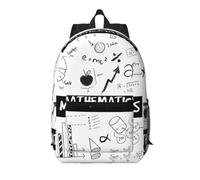 RRhgipp Mochila de viaje para laptop de 17 pulgadas con estampado de matemáticas, grande, para escuela, niños, niñas, mujeres, hombres de negocios, bolsa de computadora de regalo