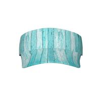 RRhgipp Papel tapiz con textura de tablones de madera, unisex, visera deportiva, ajustable, protección UV, sombrero de sol, gorra de playa, piscina, golf, tenis, adulto, color negro