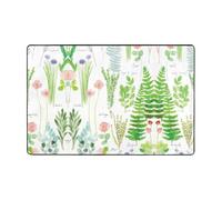 RRhgipp Springtime - Tapete para puerta de jardín, lavable, antideslizante, absorbente de agua, para entrada, hogar, cocina