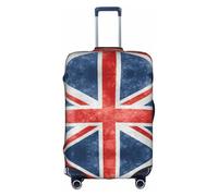RRhgipp The Union Flag - Funda protectora lavable para maleta, funda elástica de viaje, White, L