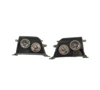 RRKBDQEL Car Faros Faros Delanteros Modificados para Toyota para Land para Cruiser para Prado FJ90 RZJ90 VZJ95 KZJ95 1998-1999 con Base Negra. Faro Principale Fari(2 Piezas)