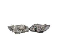 RRKBDQEL Car Faros Par De Faros Delanteros con Lente para Toyota para Corolla para Fielider para Axio CE140 NZE140 NZE141 ZRE142 Y ZRE144 2006-2012 Faro Principale Fari(Blanco)
