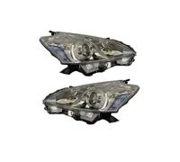 RRKBDQEL Car Faros Par De Faros Delanteros para Toyota para Prius para Plus ZVW40 ZVW41 2011 2012 2013 2014 81110-47290 Faro Principale Fari