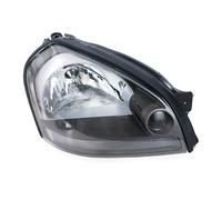 RRKBDQEL Car Faros para Hyundai para Tucson 2005 2006 2007 2008 2009 2010 Luces Circulación Diurna Faros Delanteros Conjunto Faros Delanteros Faro Principale Fari(Left Black)