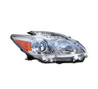 RRKBDQEL Car Faros para Toyota para Prius 2010 2011 2012 2013 2014 2015 Parachoques Delantero Faro Delantero Faro Delantero Faro Delantero Faro Principale Fari(White Right Side)