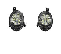 RRKBDQEL Conjunto Faros Antiniebla Luces Antiniebla Para VW Para Golf 6 MK6 Para Cabriolet Faro Cubierta Lámpara Luz LED Parrilla Marco Bisel Lámparas Conducción Halógenas