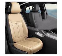 RRKBDQEL Funda Cuero PU para Asiento Coche Juego Completo Almohadilla Trasera Ajustable con Parte Inferior Rodeada Cojín Delantero Impermeables Cubre Universal