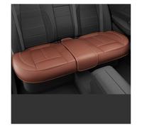 RRKBDQEL Funda Cuero PU para Asiento Coche Juego Completo Almohadilla Trasera Ajustable con Parte Inferior Rodeada Cojín Delantero Impermeables Cubre Universal