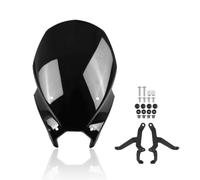 RRKBDQEL Parabrisas Moto Turismo Parabrisas Deflector Cupula Motocicleta | Deflectores De Viento De Parabrisas Doble Burbuja Para MT09 Para MT-09 SP Para Y-AMT 2024 2025