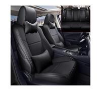 RRKBDQEL Protector Asientos Fundas para Mazda para CX-30 2020 2021 2022 2023 2024 Tapicería Cuero Personalizada Fundas Asiento Coche Cojín para Asiento Compatibilidad Airbag(Black 2023)