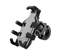 RRKBDQEL Soporte De Navegación GPS para Motocicleta Soporte Universal para Teléfono Móvil De Ocho Garras, Nuevo Mejorado, para Motocicleta, Scooter, ATV, Bicicleta, Eléctrica(Handle Bar Mounting)