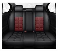 RRKBDQEL Universal para Great para Wall para Poer Negro Vino Rojo Verde Cuero Accesorios Interior Fundas para Asientos Juego Completo Cubre Universal