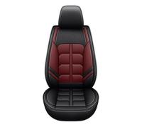 RRKBDQEL Universal para Great para Wall para Poer Negro Vino Rojo Verde Cuero Accesorios Interior Fundas para Asientos Juego Completo Cubre Universal