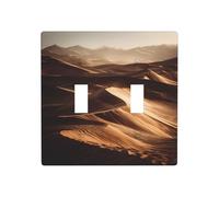 RRKDOY Panel decorativo de pared con estampado textil de arena de remolino adecuado para áreas residenciales y comerciales de 11.4 x 11.4 cm