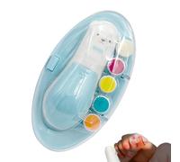 Rrlihjgu Baby Nail Clippers, Trimmer eléctrico de uñas para bebés - Baby Fingernails Groomer Electric con luz - Kit de archivos de uñas seguras para niños para niños o adultos dedos de los pies