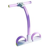 Rrlihjgu Banda de resistencia al estiramiento del pedal, Cuerda de resistencia al estiramiento del pedal, Banda de resistencia elástica de la Correa de Yoga de 6 Tubos, Cuerda de tensión de la